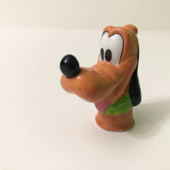 Enesco Disney Mickey and Co Pluto Figure Head Ceramic 2 Inch Tall - Picture 8 of 16